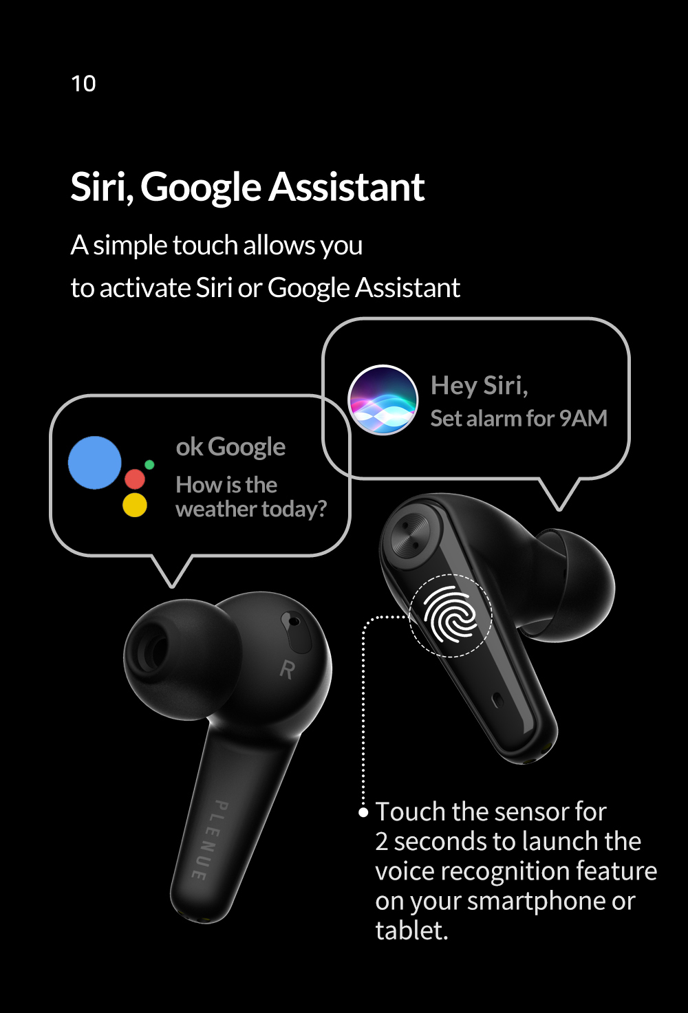 11. Siri, Google Assistant